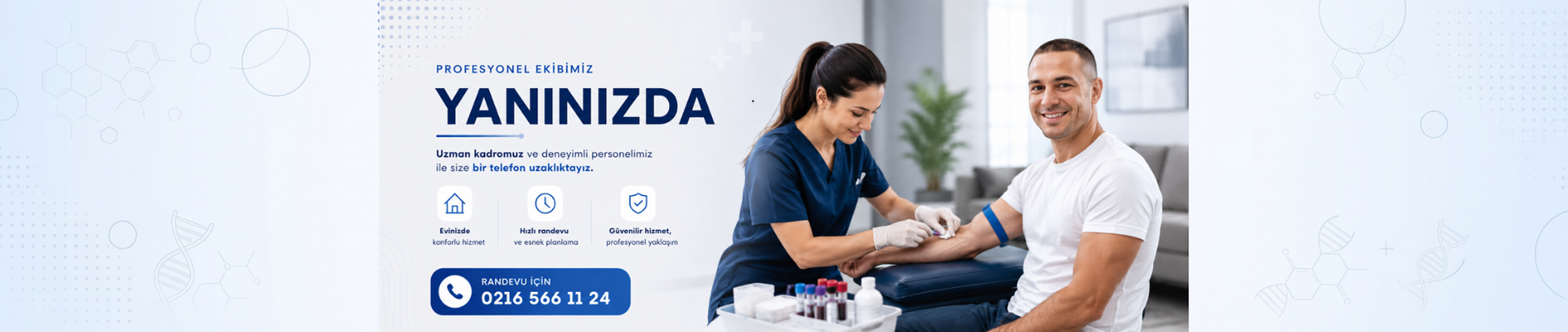 kan alımı - biz size geliyoruz